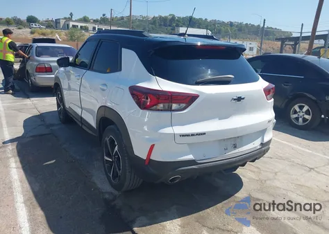 2021 Chevrolet Trailblazer Fwd Rs z USA, uszkodzony, nr VIN KL79MTSL4MB171331